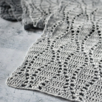 Eindeloze Golven sjaal PDF Patroon